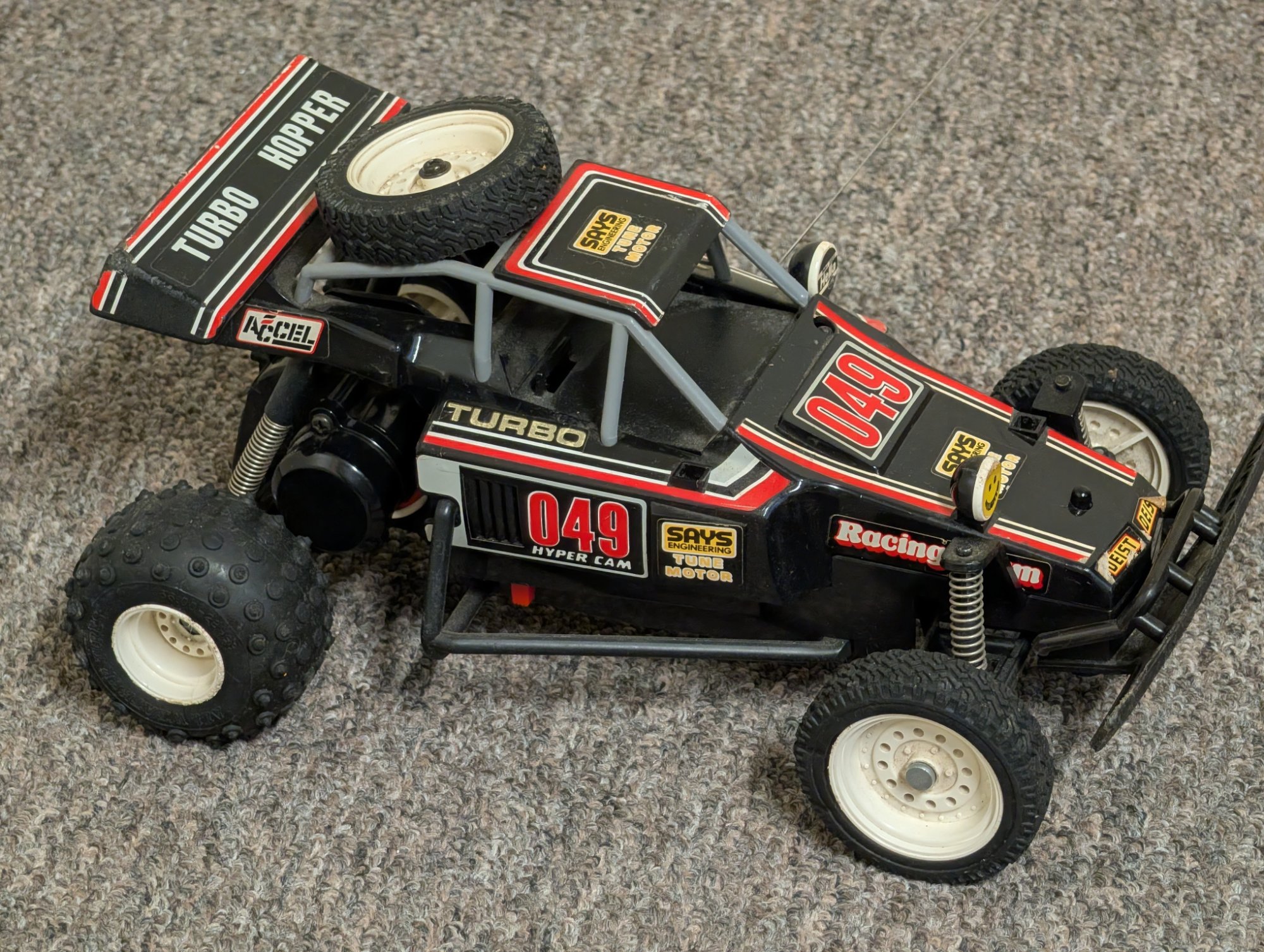 Tyco Taiyo Turbo Hopper RC Buggy 49MHz Vintage 1980s Dune Buggy No Remote