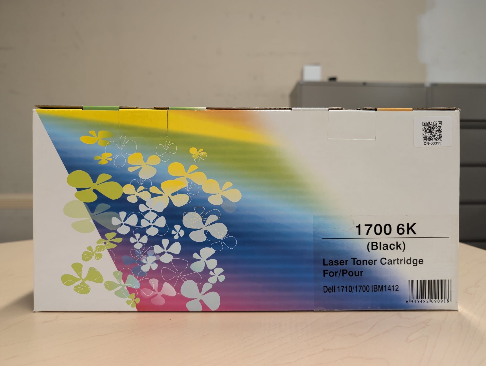 Compatible Black Laser Toner Cartridge Dell 1710/1700 IBM1412 6K - Set of 2