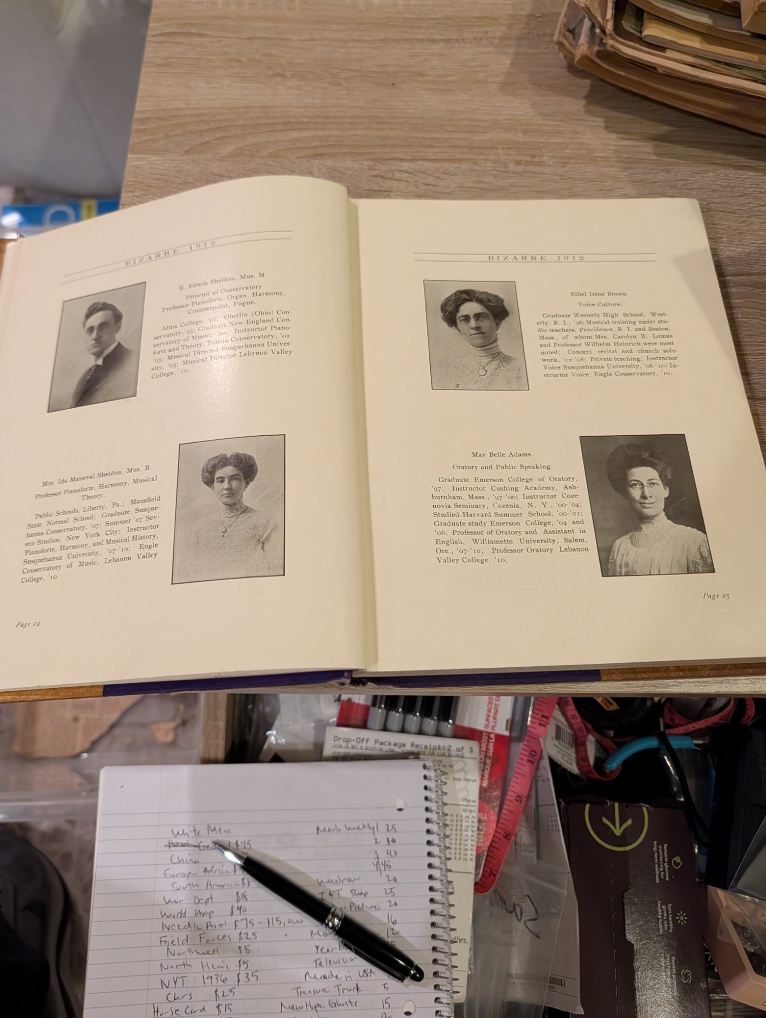 Lebanon Valley College 1911 Yearbook The Bizarre Vol XIII Class of 1912 Annville