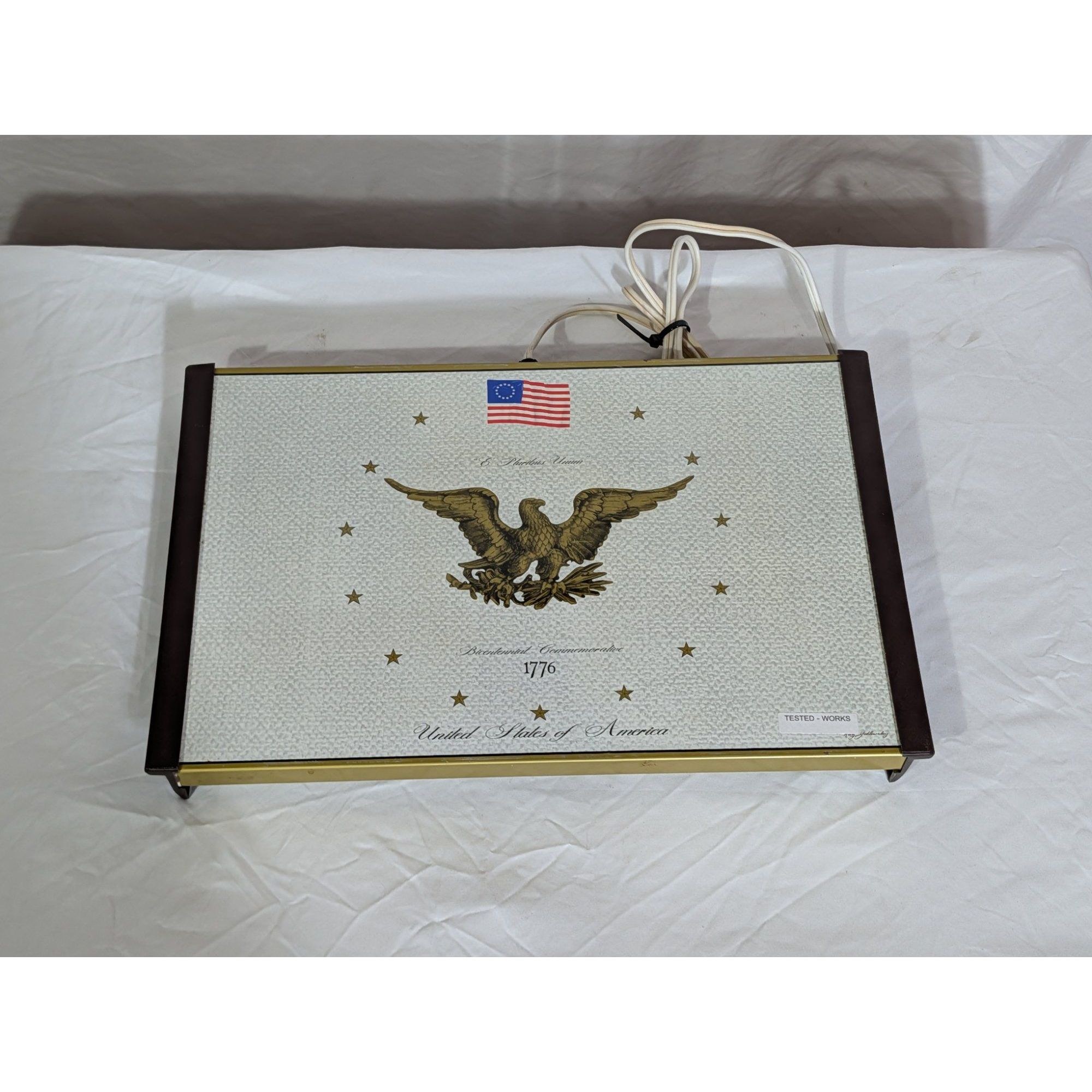 Atlantic Precision Works Warm-O-Tray Model 220 Electric Warming Tray Bicentennia