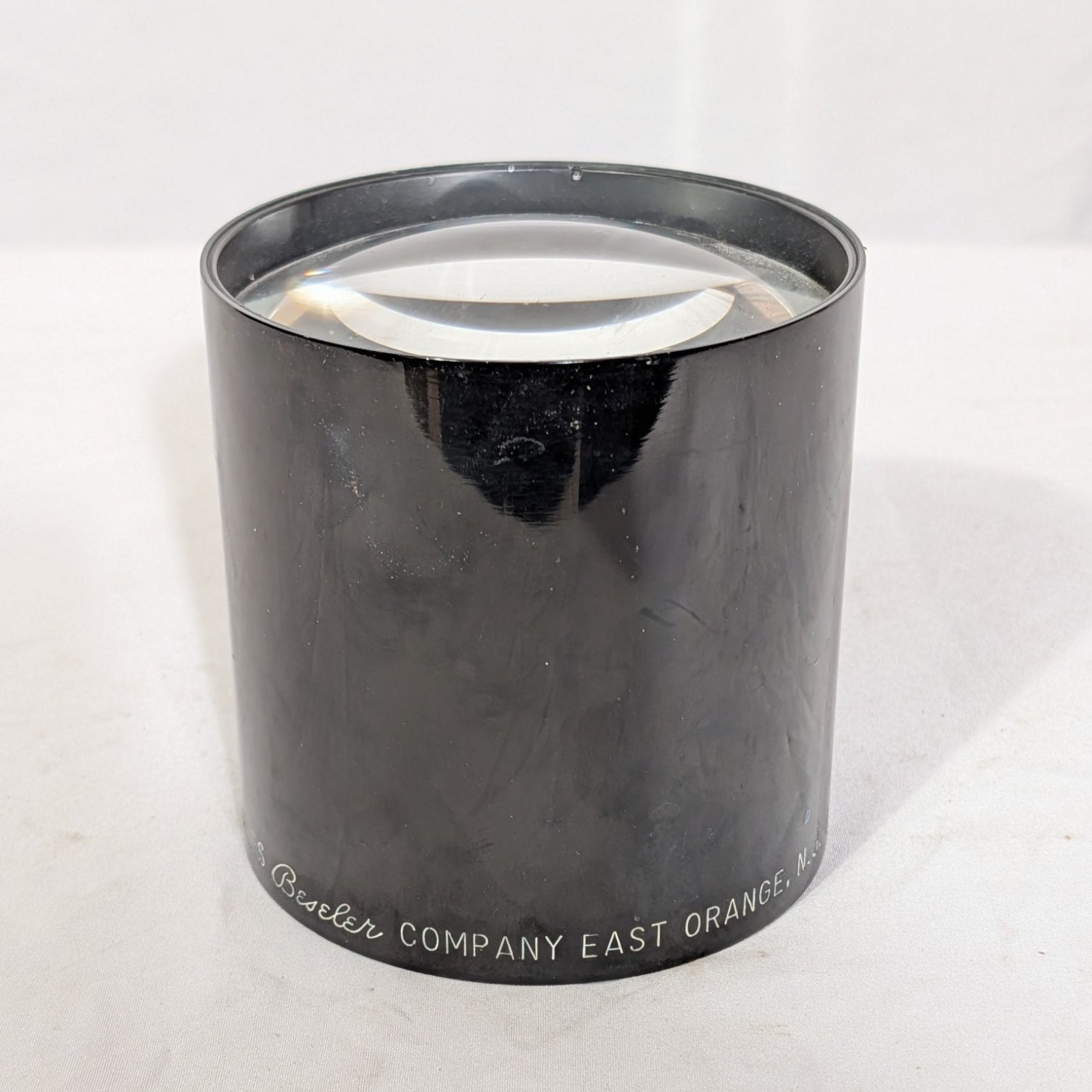 Charles Beseler Co Projection Barrel Lens 4in Diameter Vu-Lyte Opaque Projector