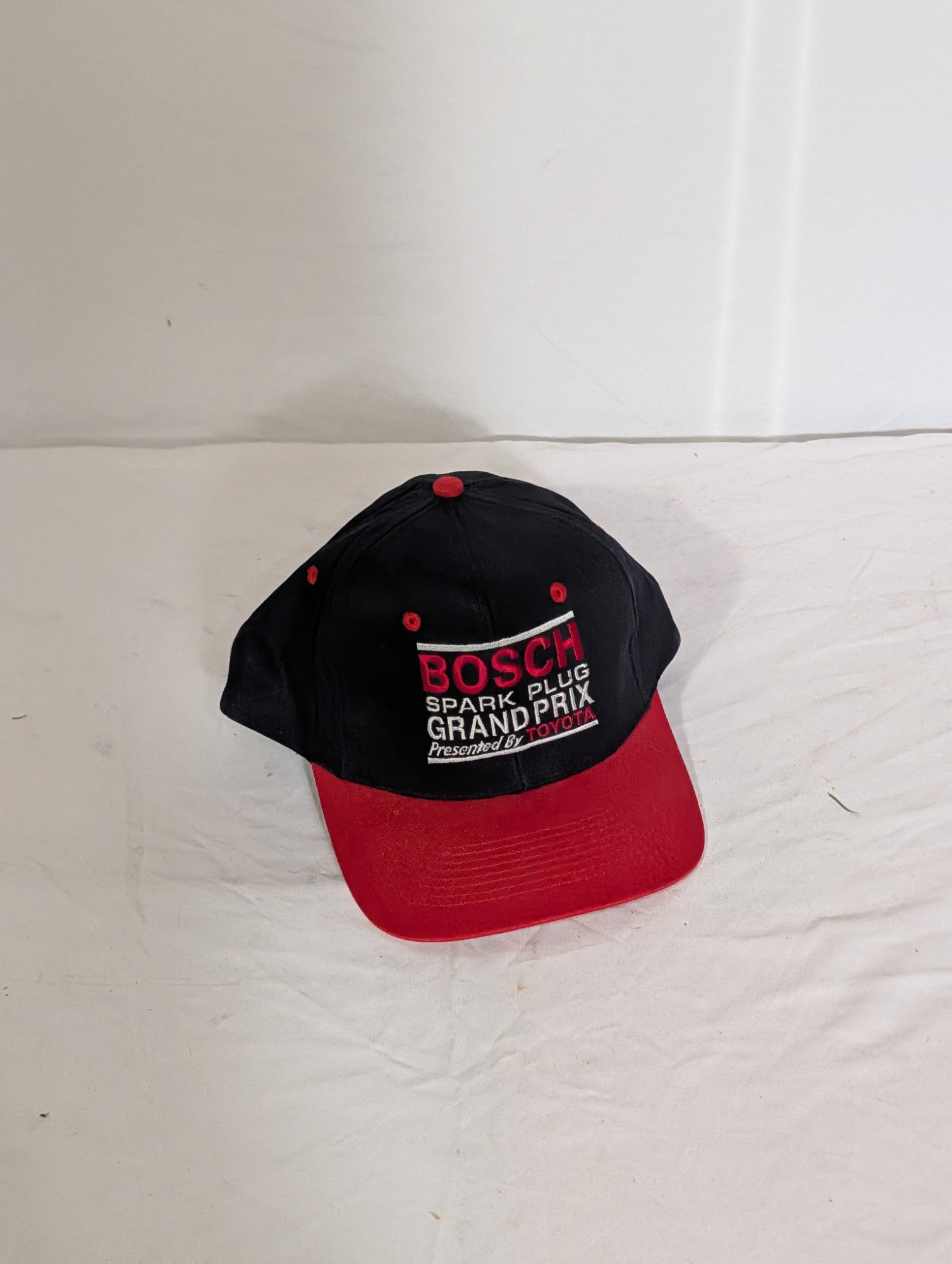 Bosch Spark Plug Grand Prix Toyota CART IndyCar Nazareth Snapback Hat Cap 1990s