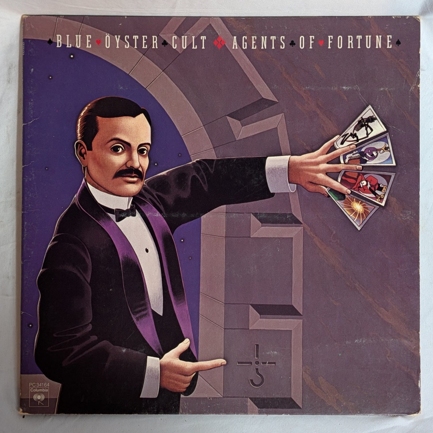 Blue Oyster Cult - Agents of Fortune LP Vinyl Record Columbia PC34164