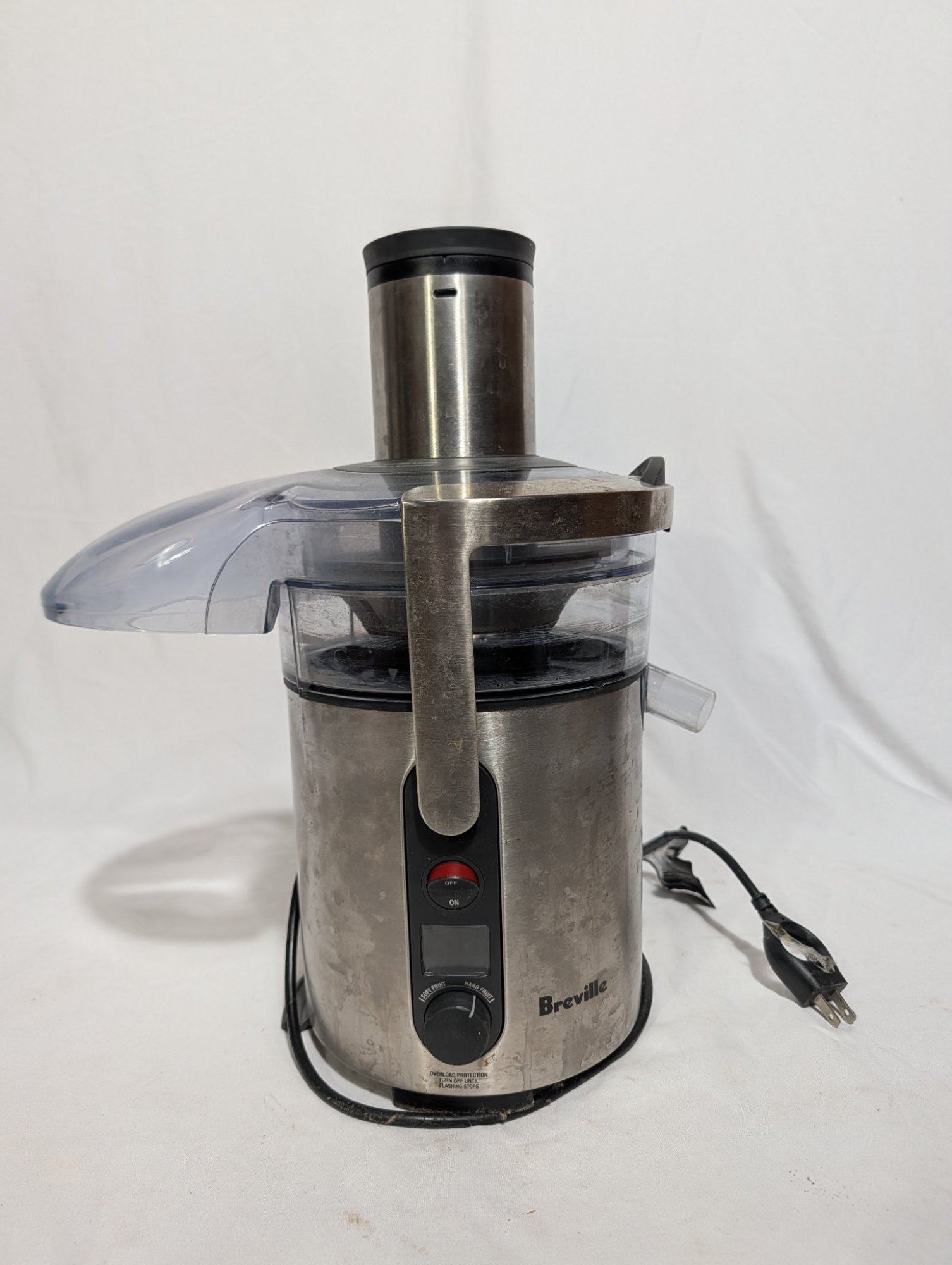 Breville Juice Fountain Plus Centrifugal Juicer JE98XL 850W Stainless Steel 2-Sp