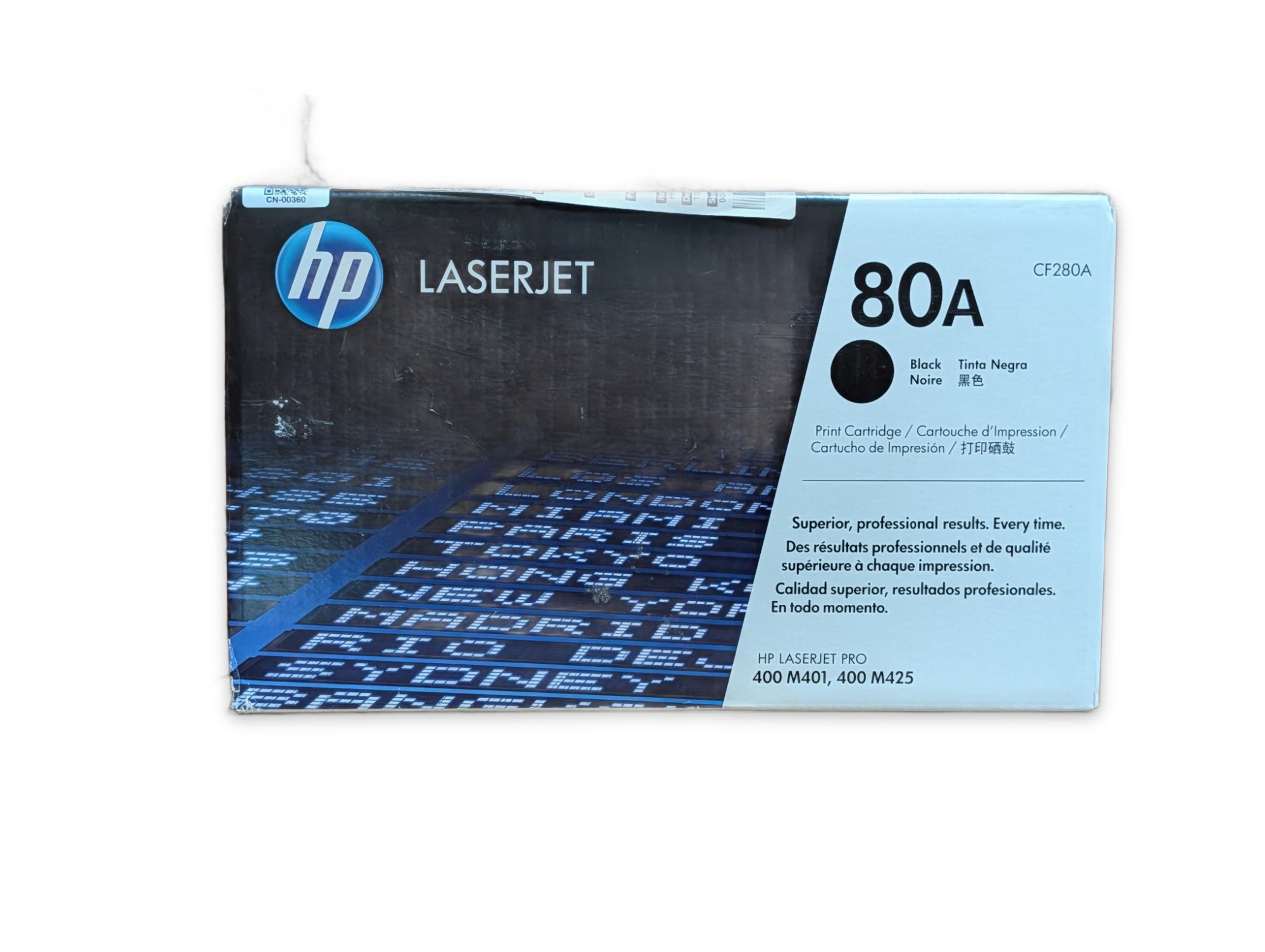 HP 80A (CF280A) Black LaserJet Toner Cartridge - New in Box