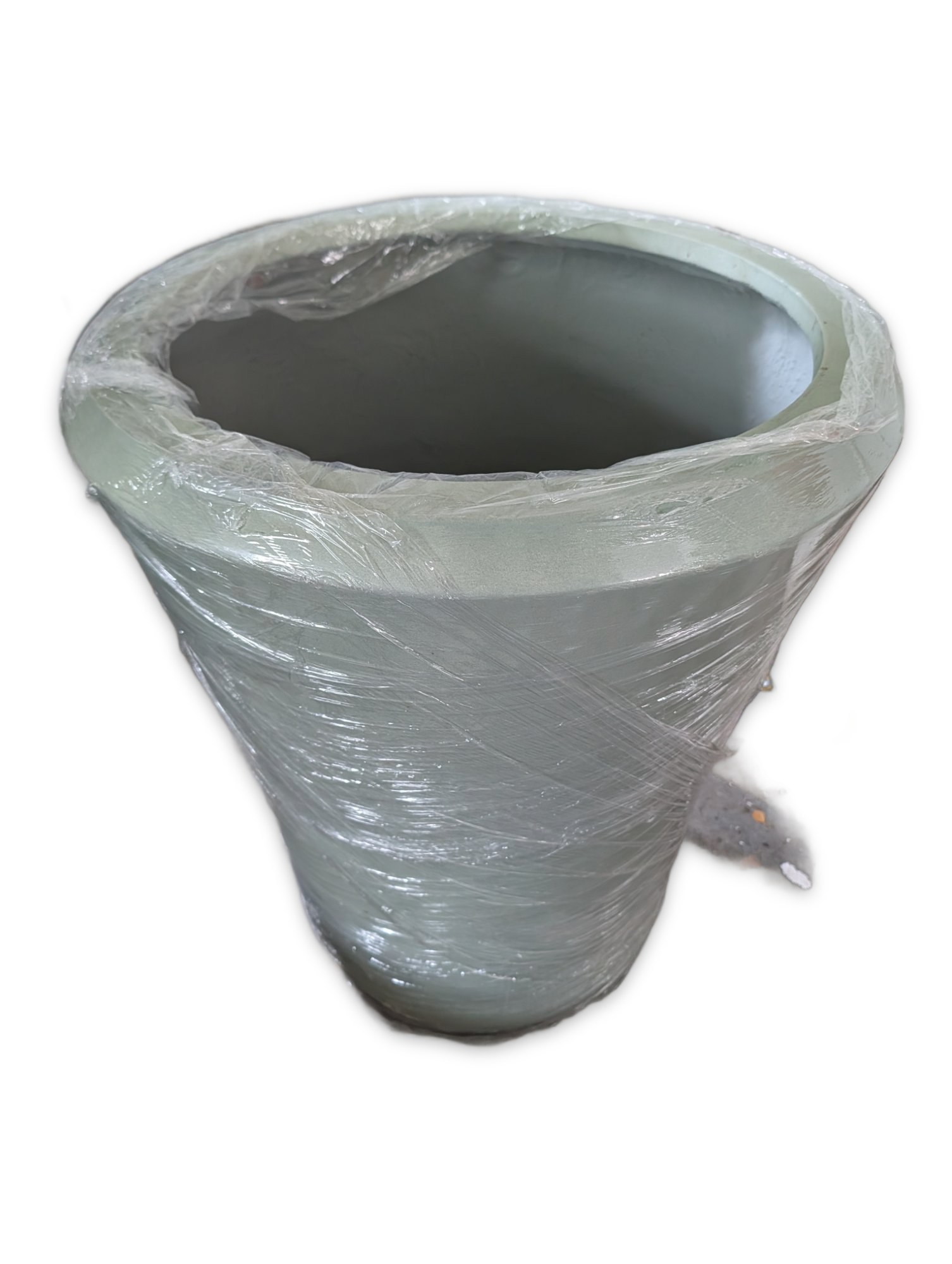 Rejuvenation Large Frost-Resistant Outdoor Planter Pot - Sage Green